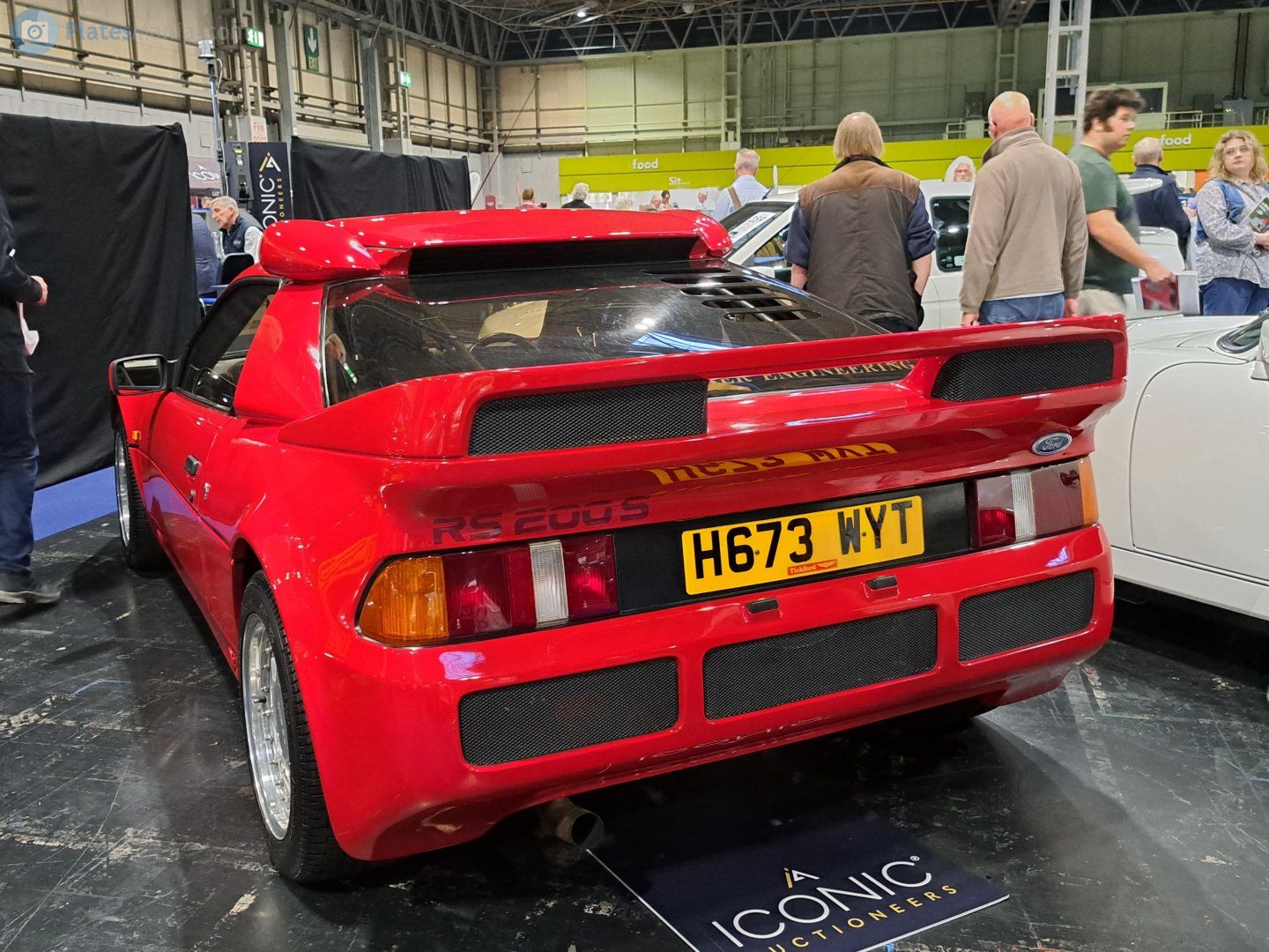 H673WYT, Ford RS200 1st gen, 1984–1986