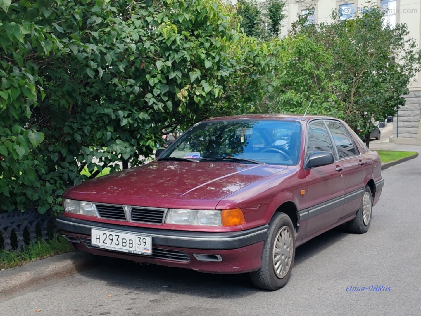 н 293 вв 39, Mitsubishi Galant 6th gen Liftback (E30), 1987–1992