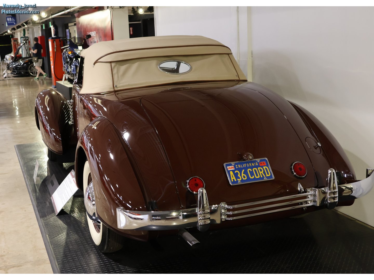 A36 CORD, Cord 810 Convertible, 1936