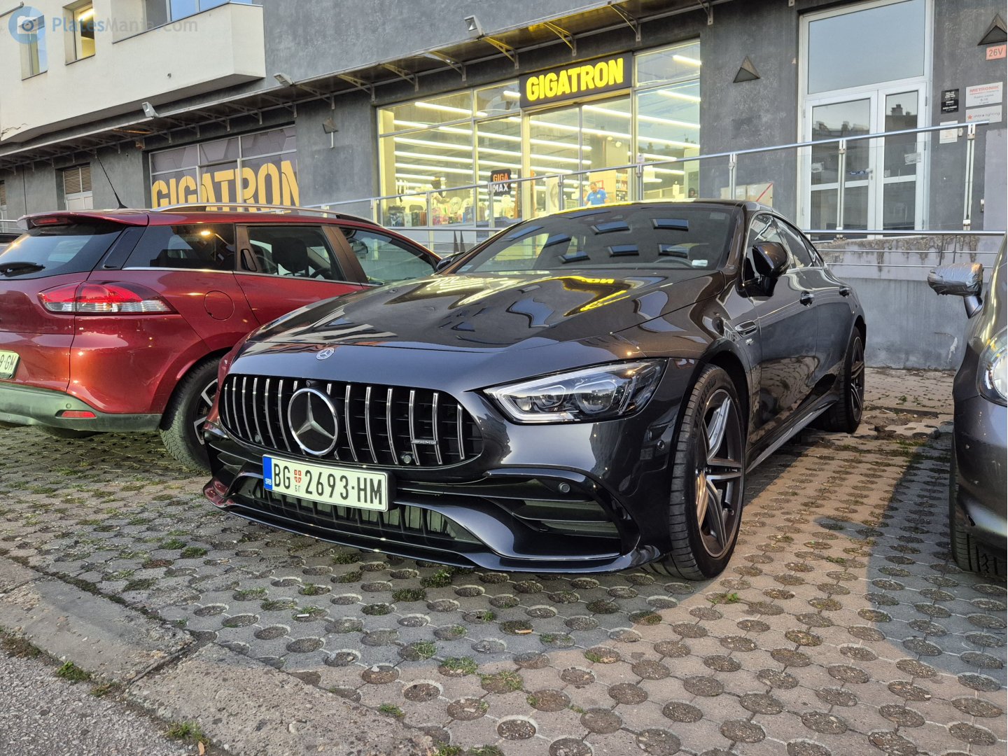 BG 2693-HM, Mercedes-Benz AMG GT 4-door Coupé 1st gen (X290), 2018–