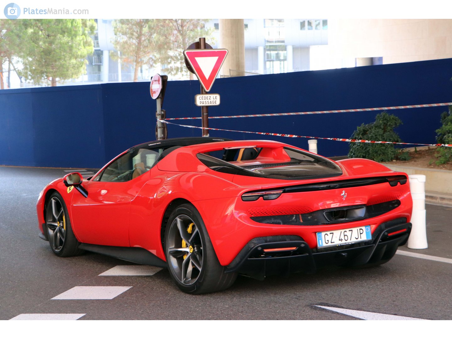 GZ 467 JP, Ferrari 296 1st gen (GTS) Targa (F171), 2022–