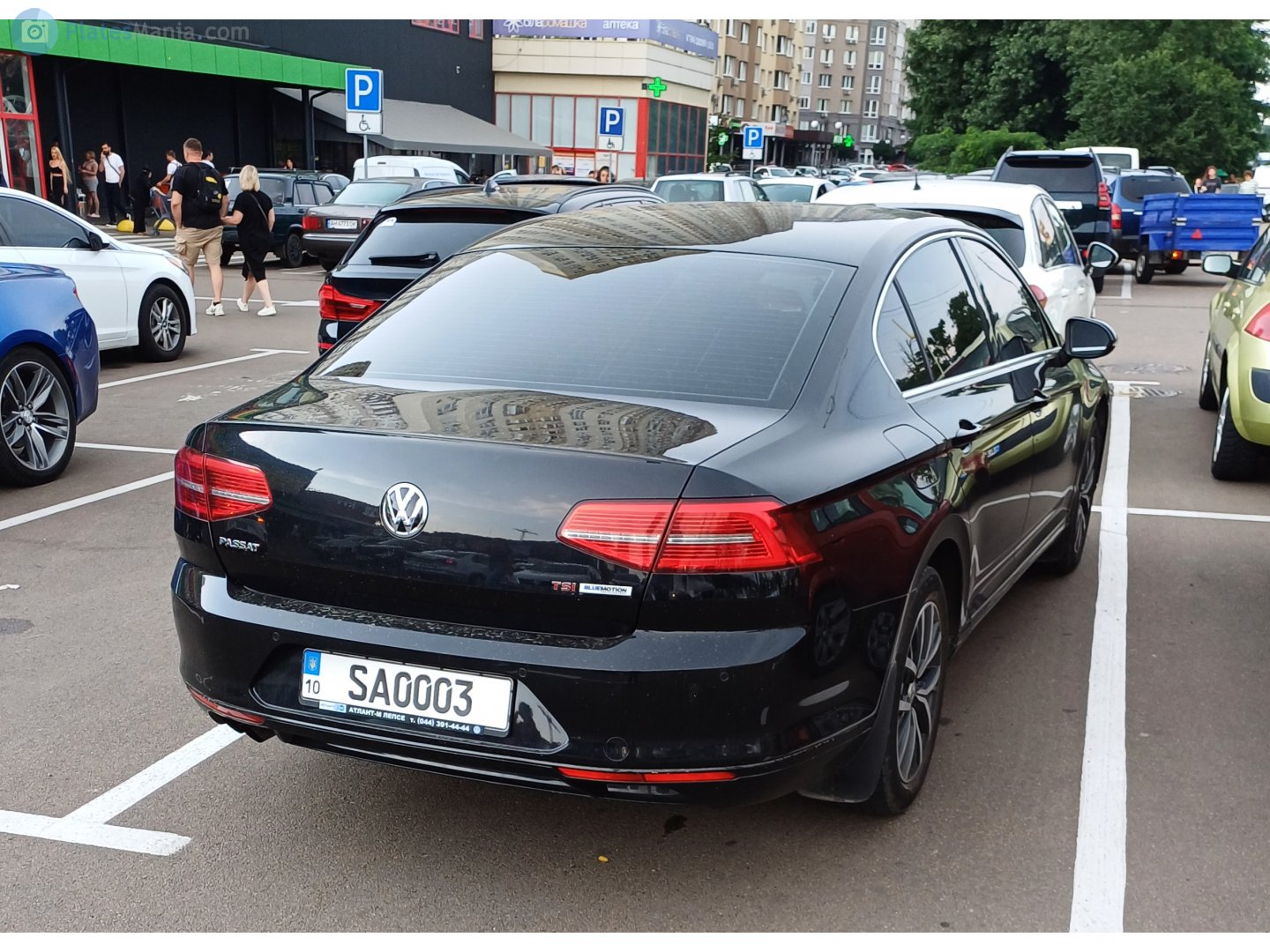 10 SA0003, Volkswagen Passat 8th gen Sedan (B8; 3G), 2015–2022