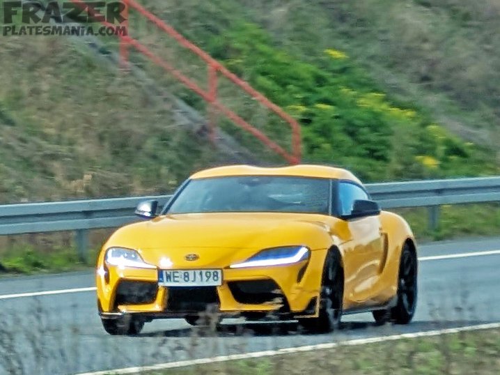 WE 8J198, Toyota Supra 3rd gen GR (J29/DB), 2018–