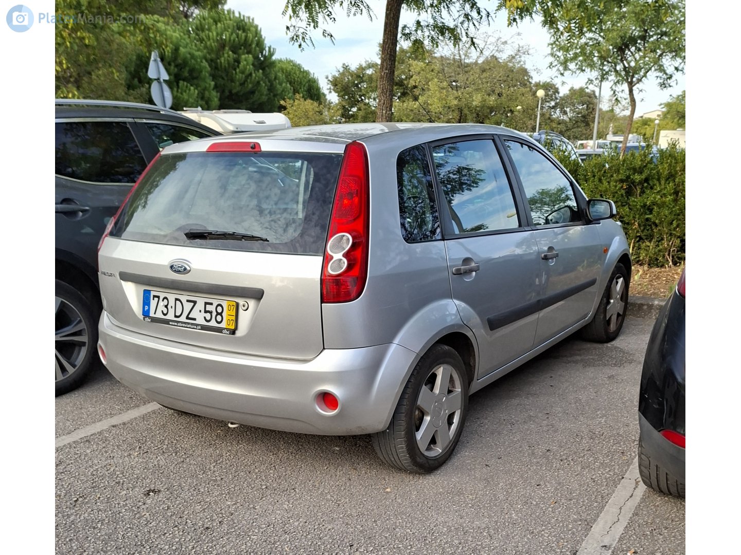 73-DZ-58, Ford Fiesta 5th gen 5-door Hatch (B256), 1st facelift, 2005–2008