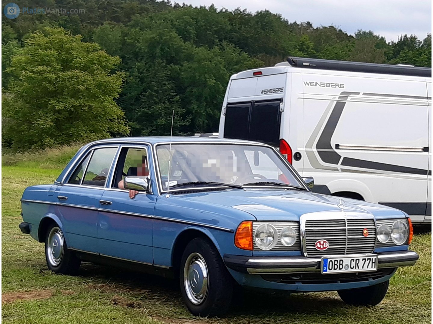 OBB CR 77 H, Mercedes-Benz E-Klasse 200–300 Sedan (W123), 1975­–1986