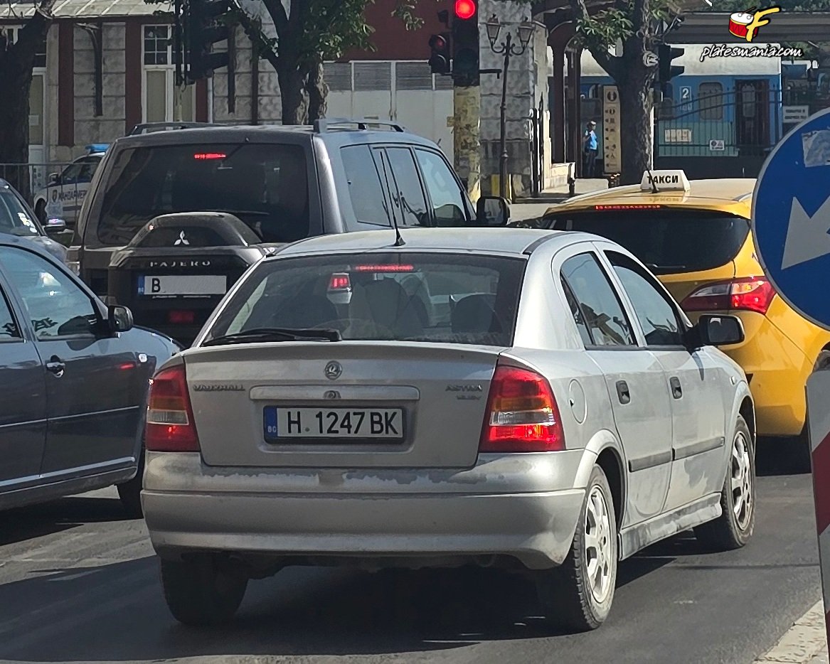 H 1247 BK, Vauxhall Astra 4th gen 5-door Hatch (G; T98), 1998–2004