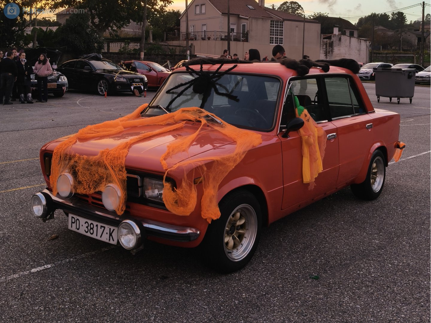 PO 3817 K, SEAT 124 2nd gen (FL) Berlina, 1975-1980