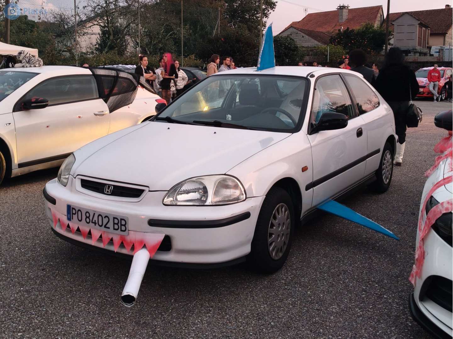 PO 8402 BB, Honda Civic 6th gen Hatchback (EK; Global-market), 1995–2000