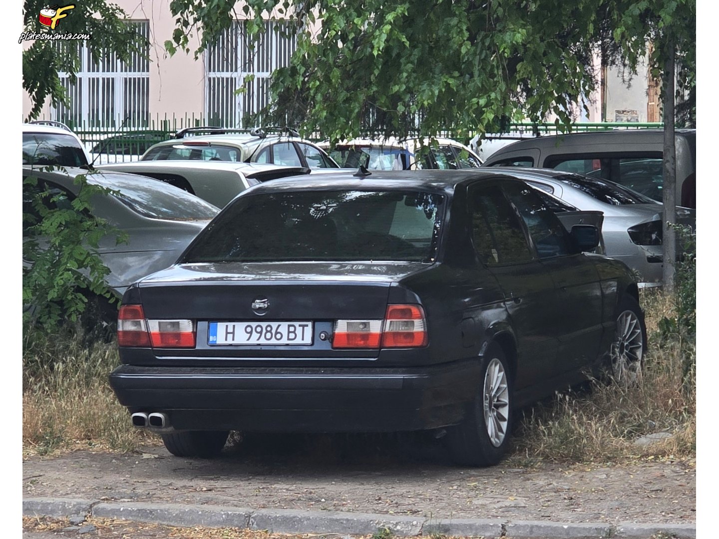 H 9986 BT, BMW 5 Series 3rd gen Sedan (E34), 1988–1995