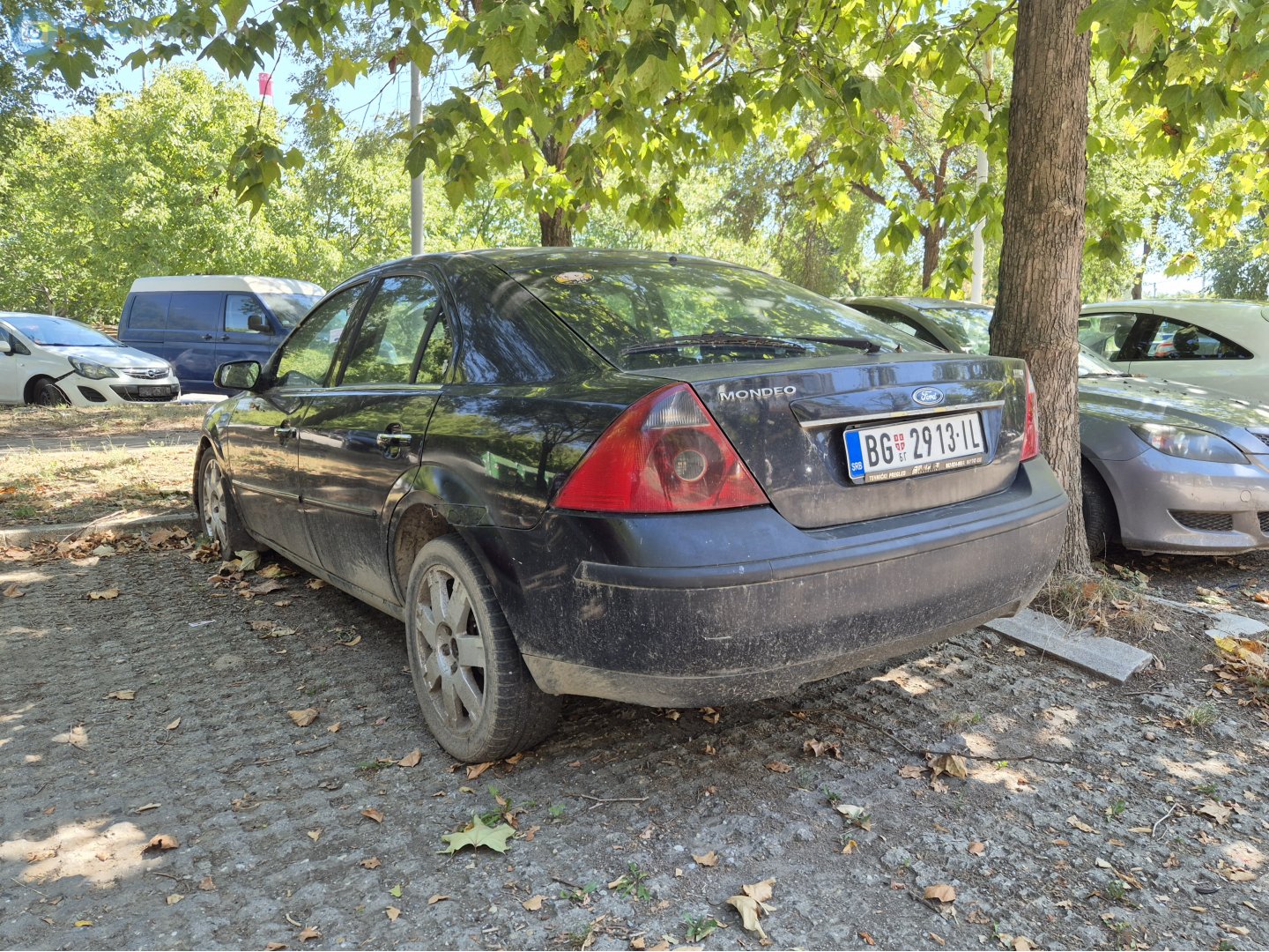 BG 2913-IL, Ford Mondeo 2nd gen Sedan/Liftback (Mk3; CD132), 2000–2007