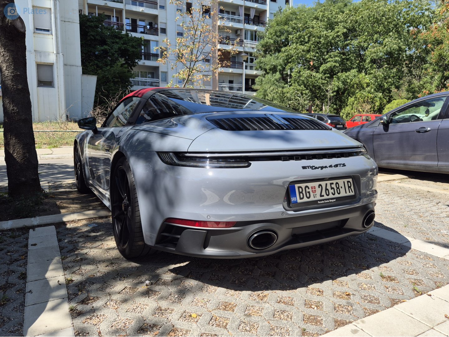 BG 2658-IR, Porsche 911 8th gen Targa (992.1), 2020–2024