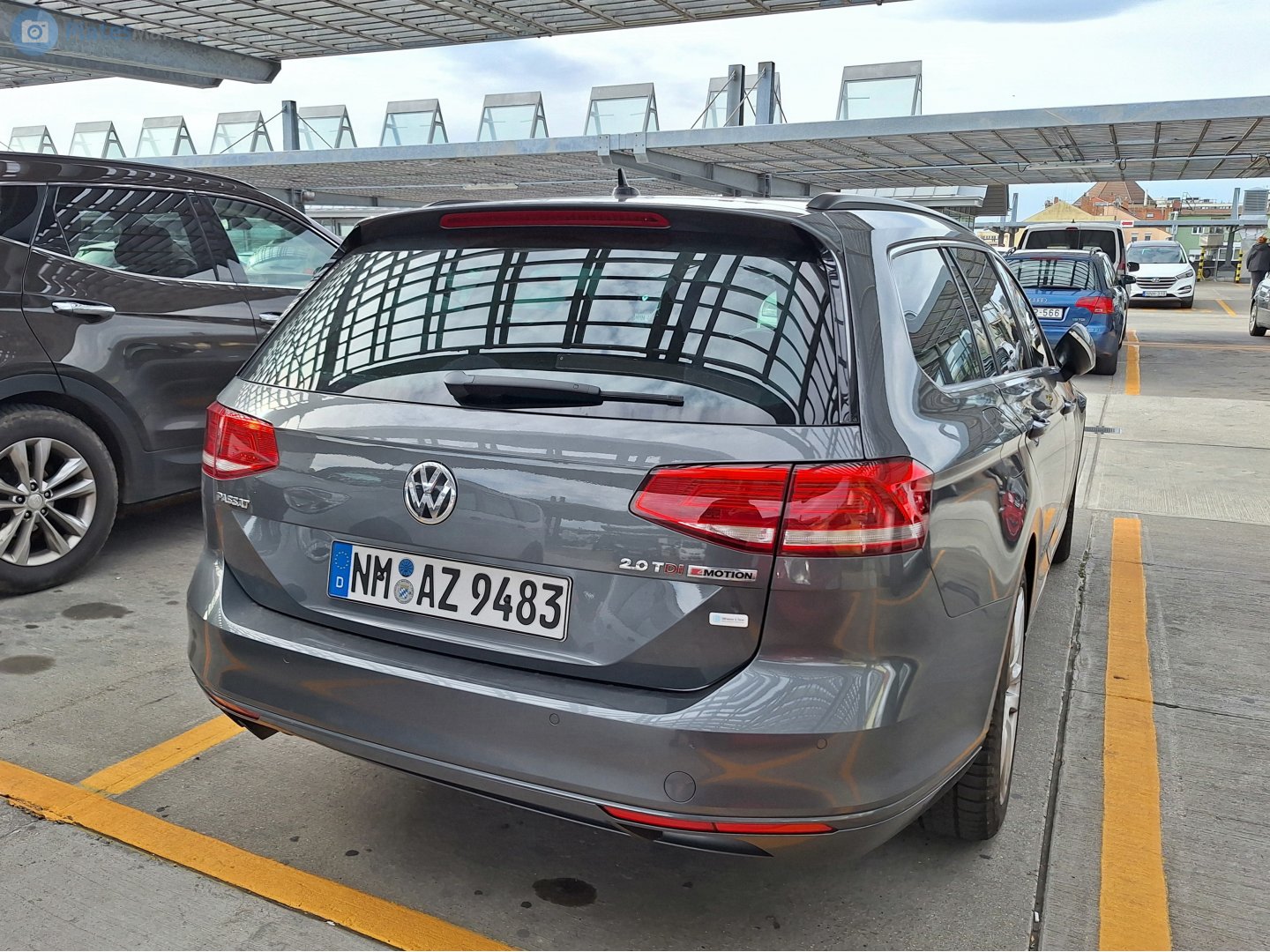 NM AZ 9483, Volkswagen Passat 8th gen Variant (B8; 3G), 2015–2023