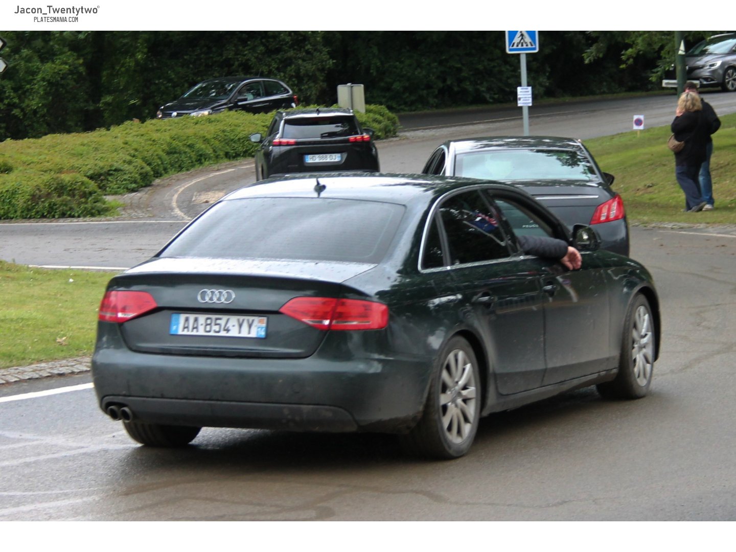 AA-854-YY, Audi A4 4th gen Sedan (B8/8K2), 2007–2012