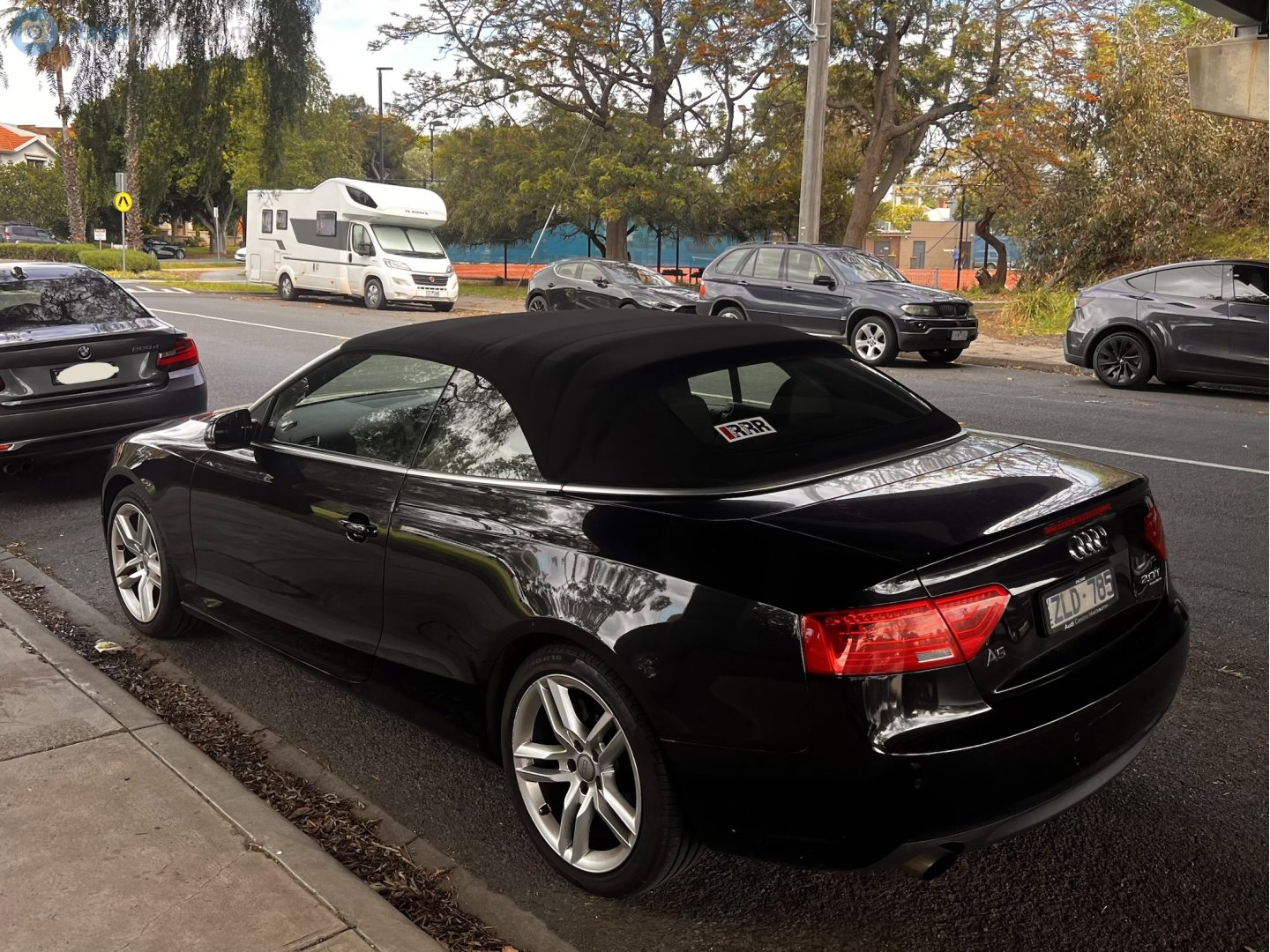 ZLD-785, Audi A5 1st gen Cabriolet (B8/8F7), facelift, 2011–2017