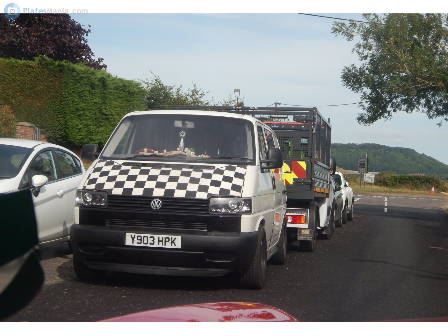 Y903HPK, Volkswagen Transporter 4th gen Van (T4) (70/7D), 1990–2003