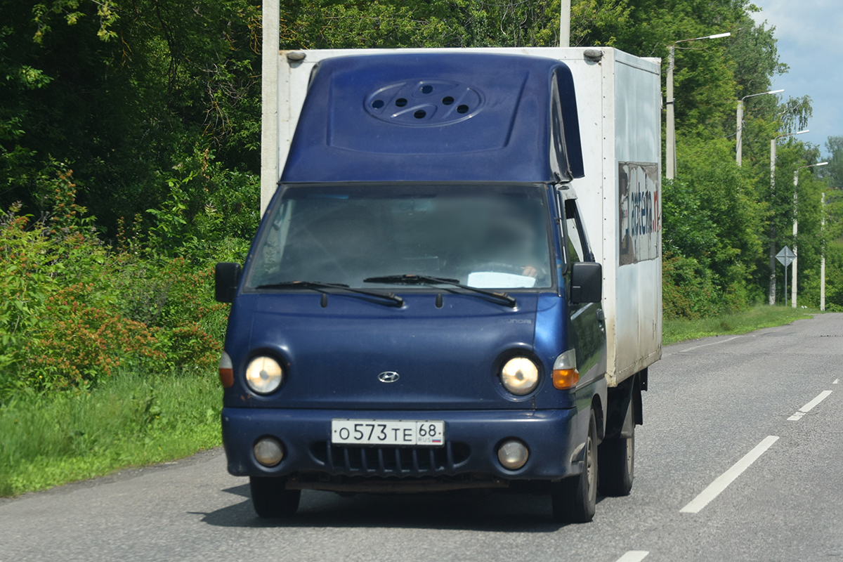 о 573 те 68, Hyundai Porter 3rd gen (New Porter) (HD1000), 1996–2012