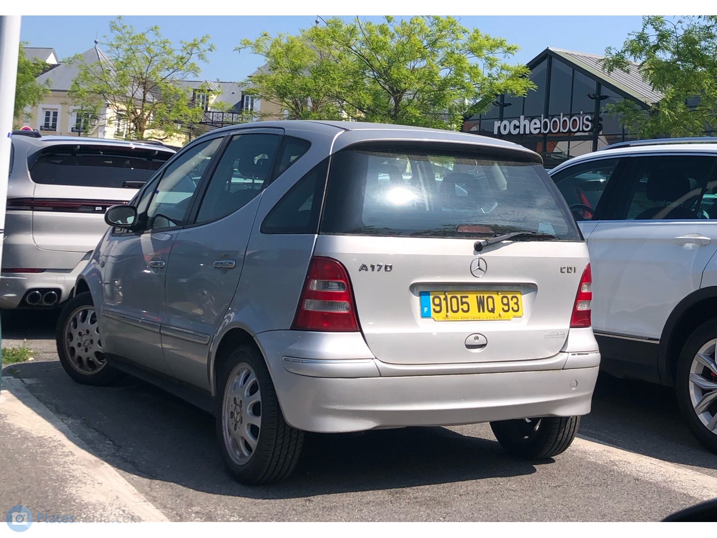 9105 WQ 93, Mercedes-Benz A-Klasse 1st gen (W168), 1997–2004