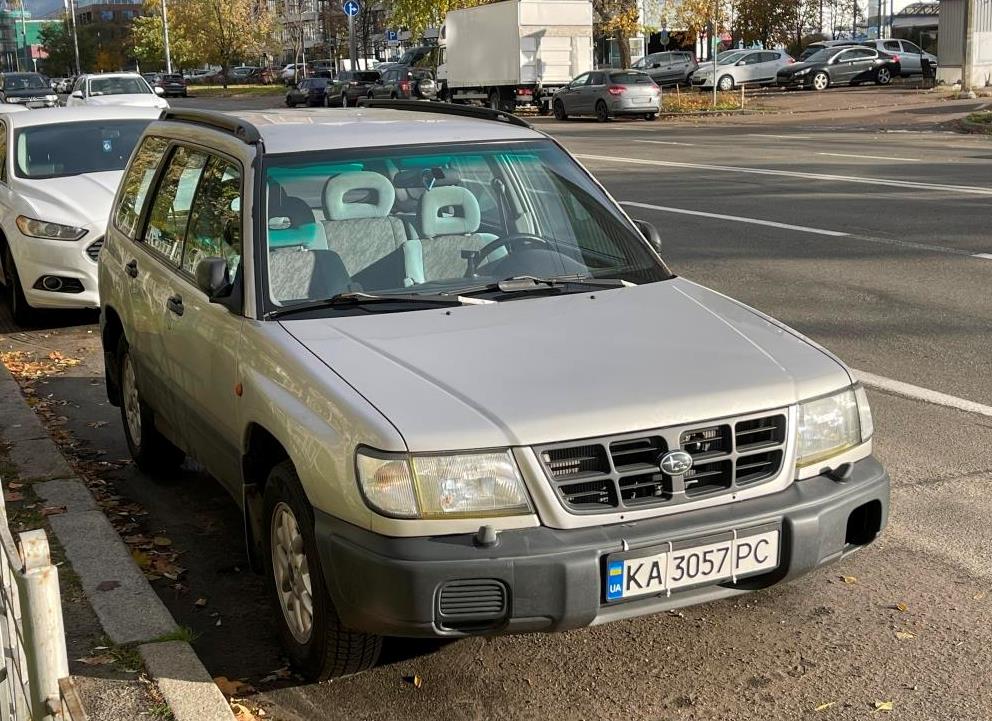 KA 3057 PC, Subaru Forester 1st gen (SF), 1997­–2002