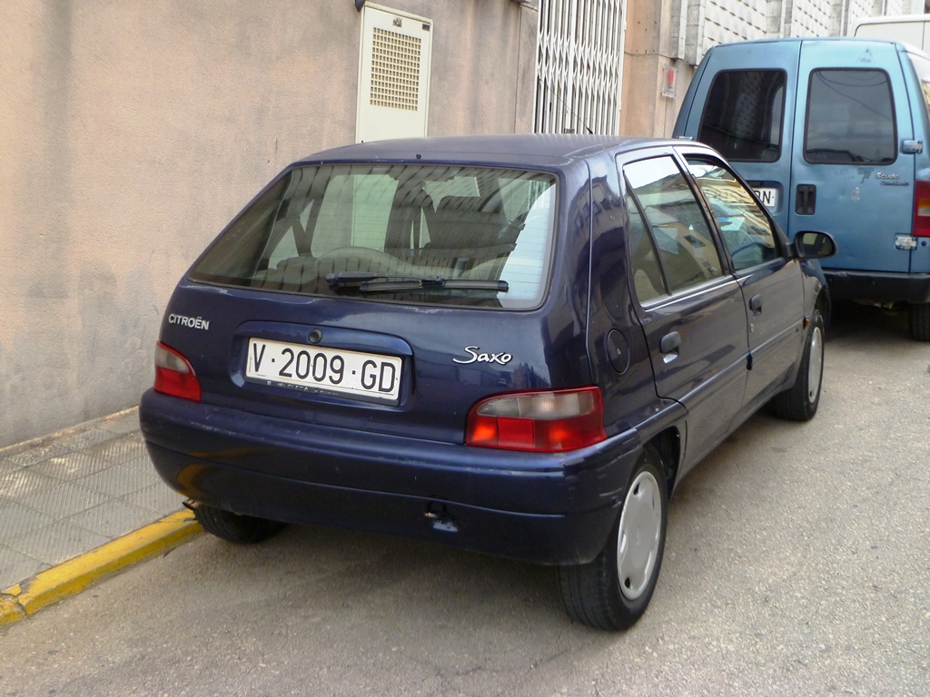 V 2009 GD, Citroёn Saxo 1st gen 5-door Hatch (S8), 1996–1999