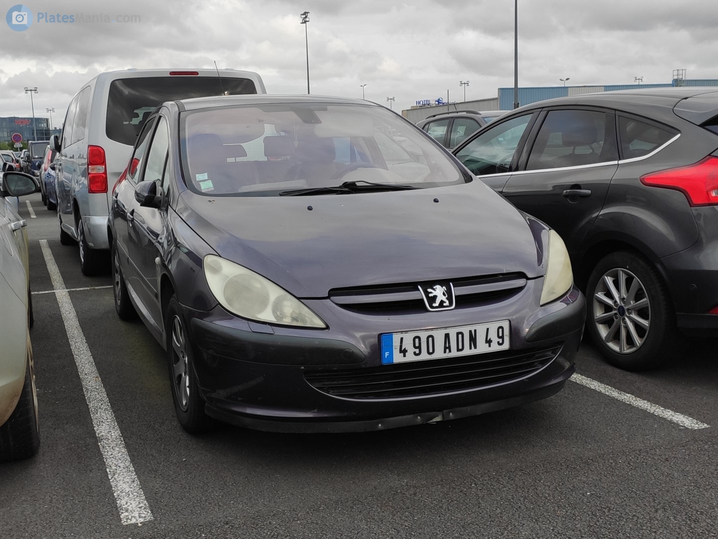 490 ADN 49, Peugeot 307 1st gen 5-door Hatch (T5/T6), 2001–2008 (–2011 for LATAM- and –2014 for CN-market)