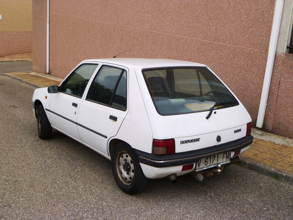 V 6171 FM, Peugeot 205 1st gen 5-door Hatch (20A/C), 1983–1998