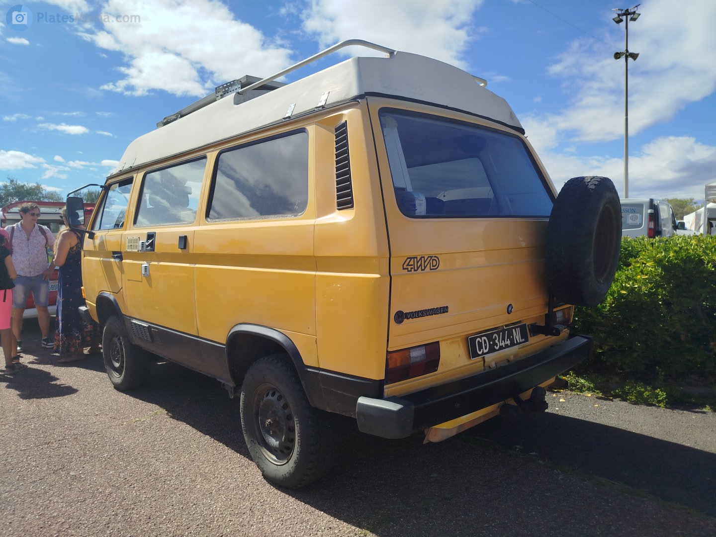CD-344-NL, Volkswagen Transporter 3rd gen Highroof Van (T3), 1979–1992