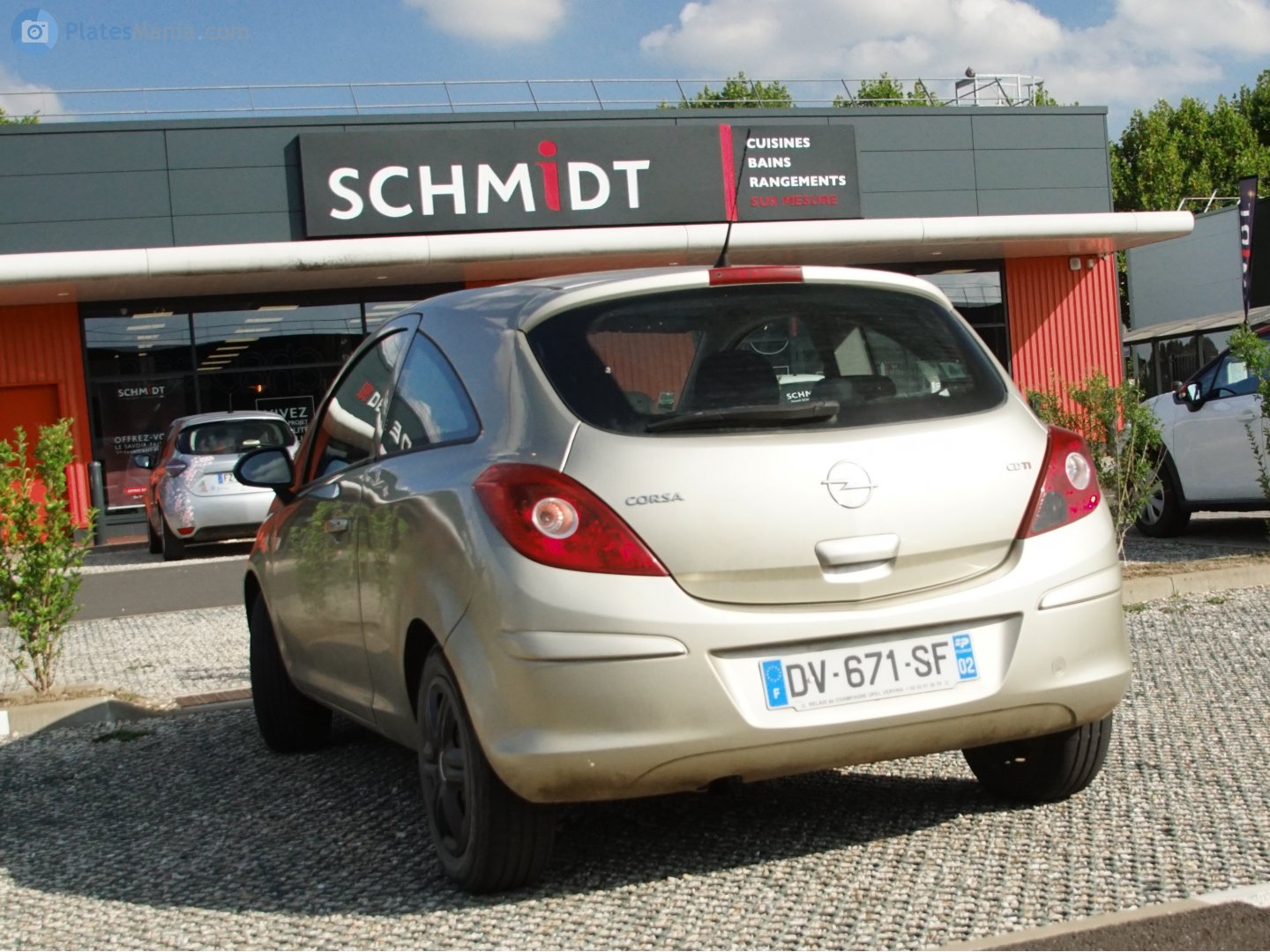DV-671-SF, Opel Corsa 4th gen 3-door Hatch (D; S07), 2006–2015