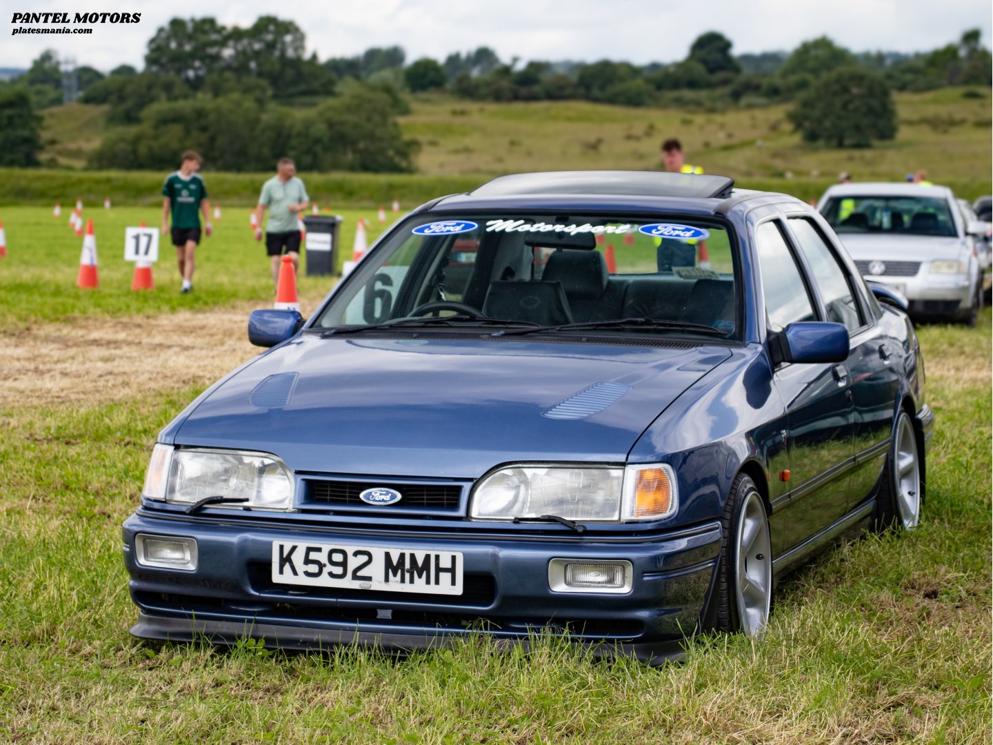 K592MMH, Ford Sierra 1st gen (Sapphire) Sedan (BFG/GB4), facelift, 1987–1993