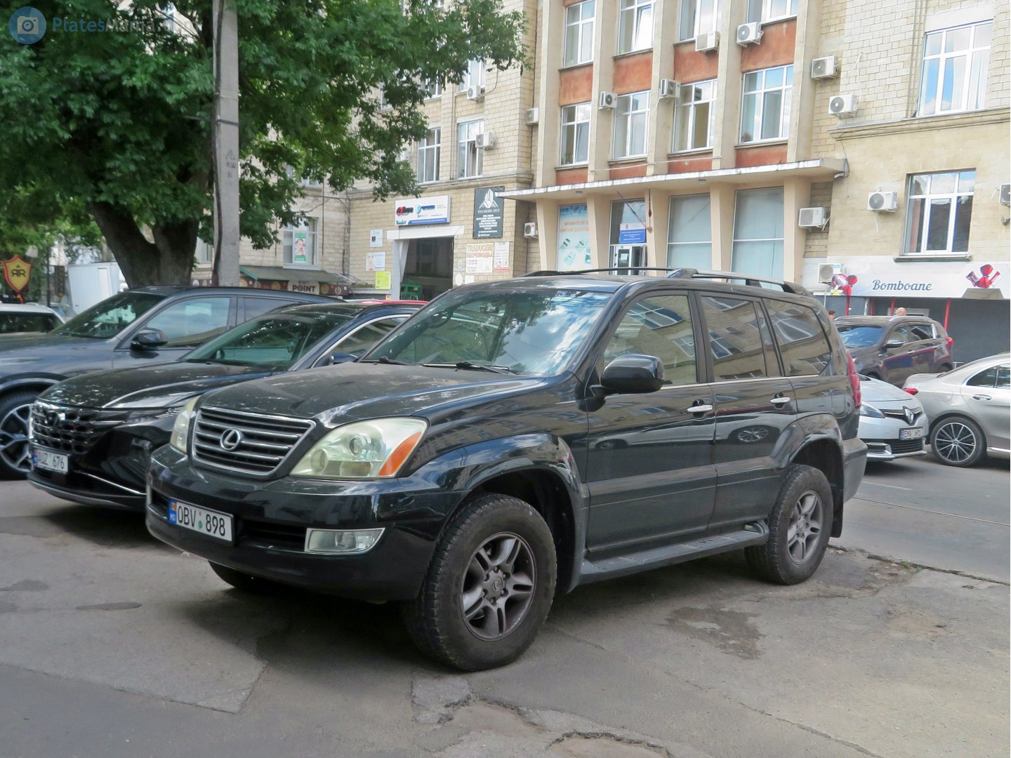 OBV 898, Lexus GX 1st gen (J120), 2002–2009