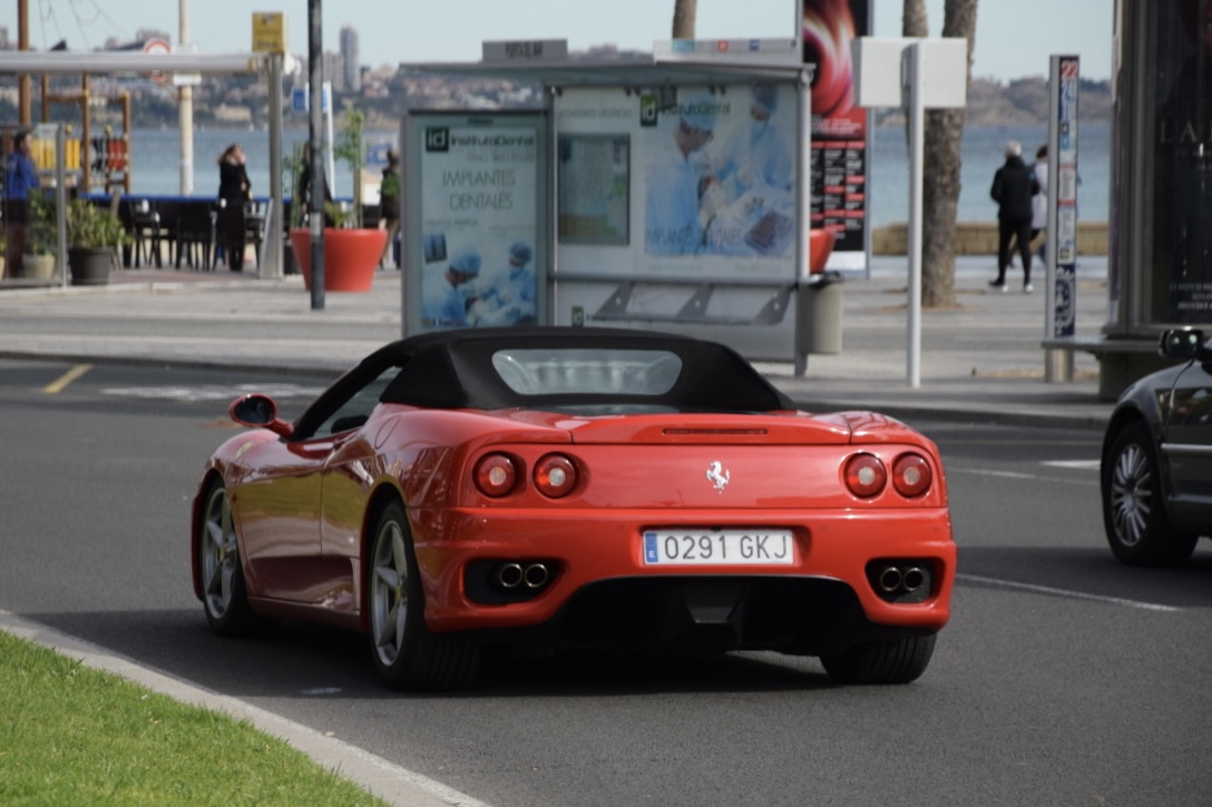 0291 GKJ, Ferrari 360 1st gen Spider (F131), 2000–2005