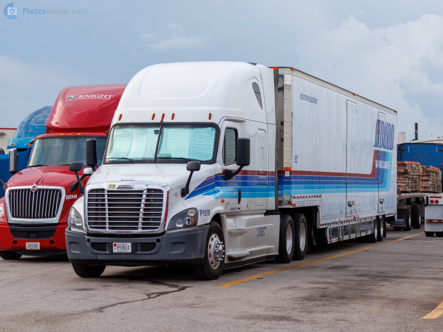 89381X, Freightliner Cascadia 1st gen Cascadia (2007–2013) / 2nd gen Cascadia Evolution (2012–2018)