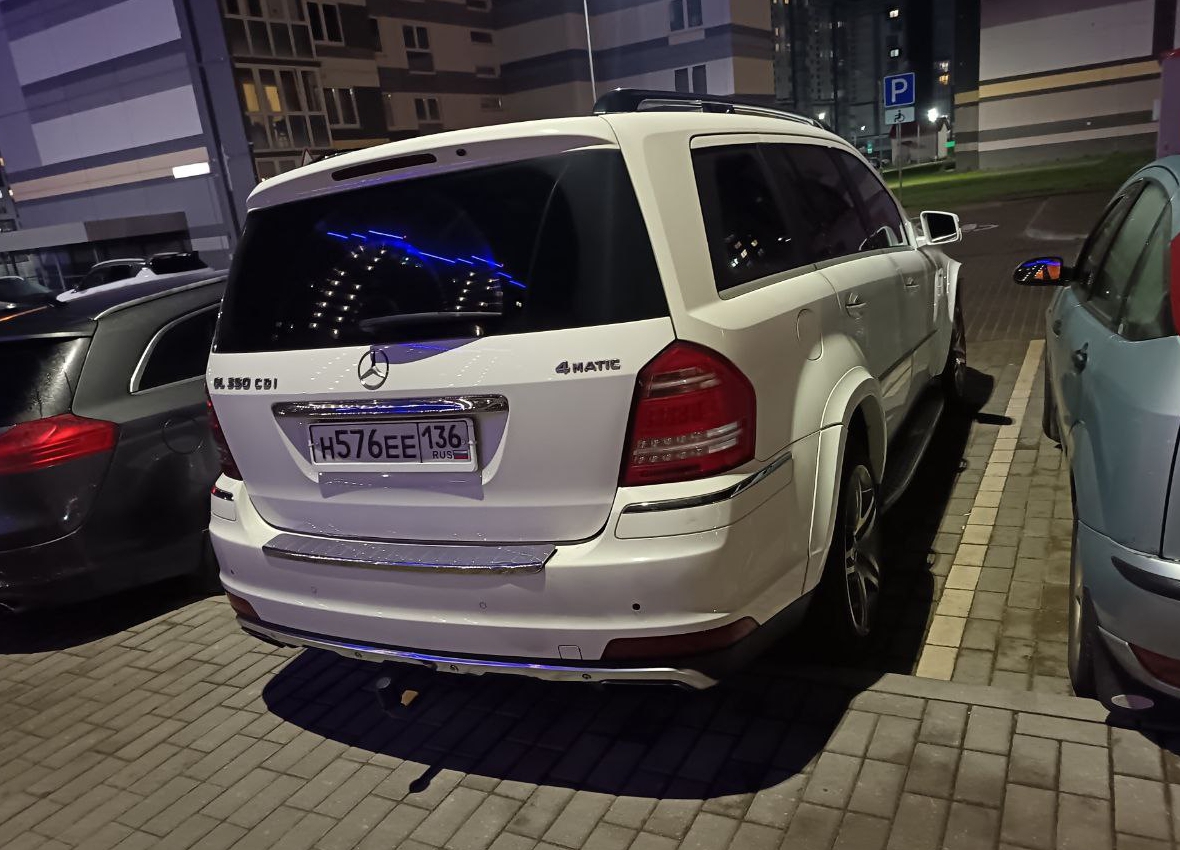 н 576 ее 136, Mercedes-Benz GL-Klasse 1st gen (X164), 2006–2012