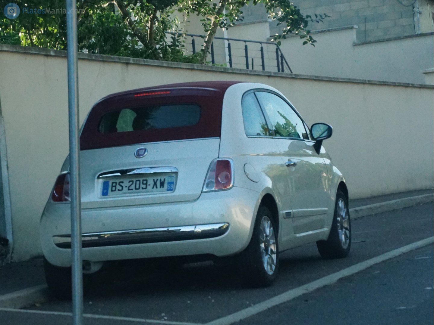 BS-209-XW, FIAT 500 2nd gen (C) Cabrio (312/FF), 2009–2016 (–2019 for NA-market)