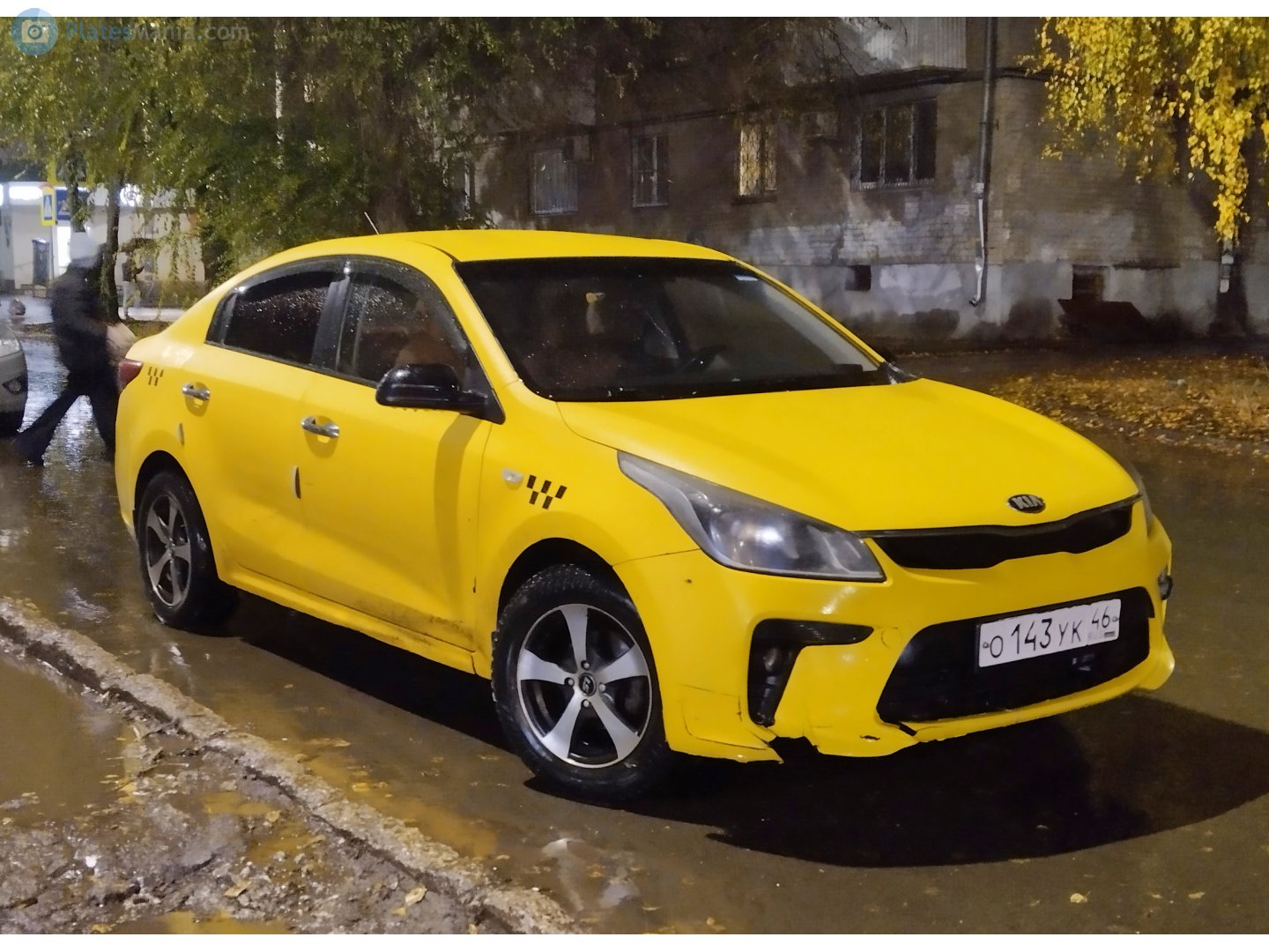 о 143 ук 46, Kia Rio 4th gen Sedan (FB; CIS-market), 2017–2020