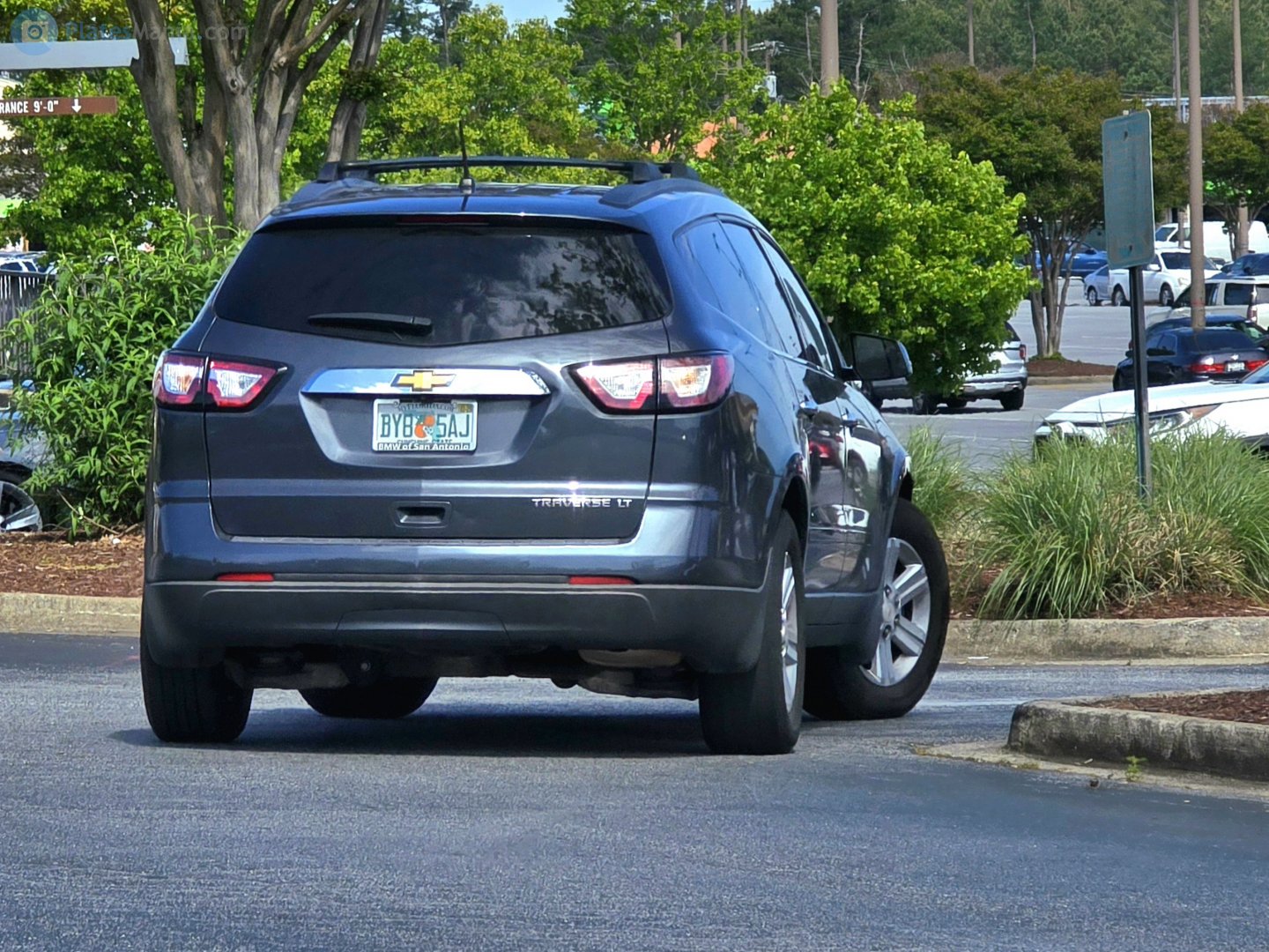 BY8 5AJ, Chevrolet Traverse 1st gen (GMT960), facelift, 2012–2017