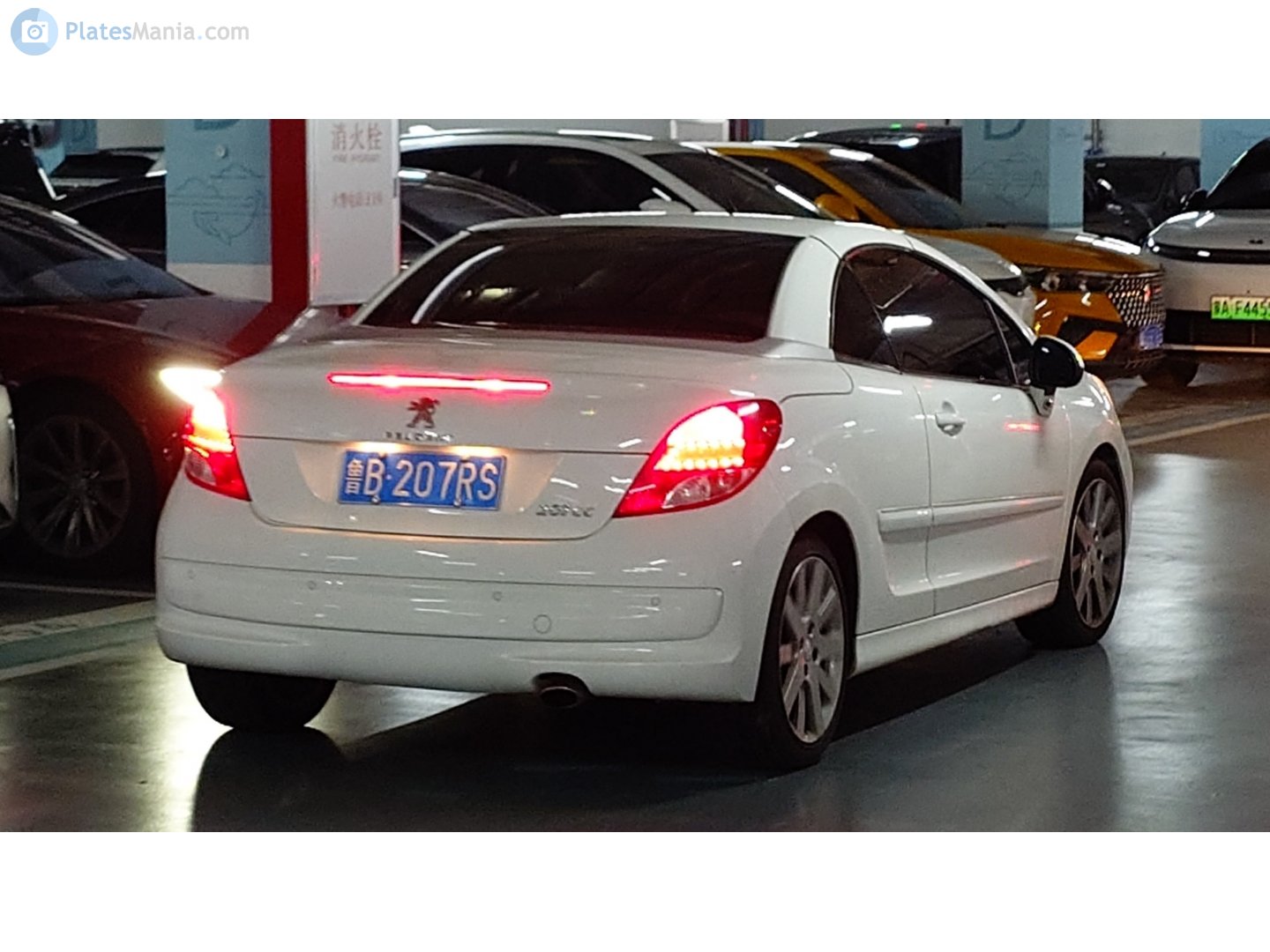 鲁B·207RS, Peugeot 207 CC Cabriolet (A76), 2007–2015