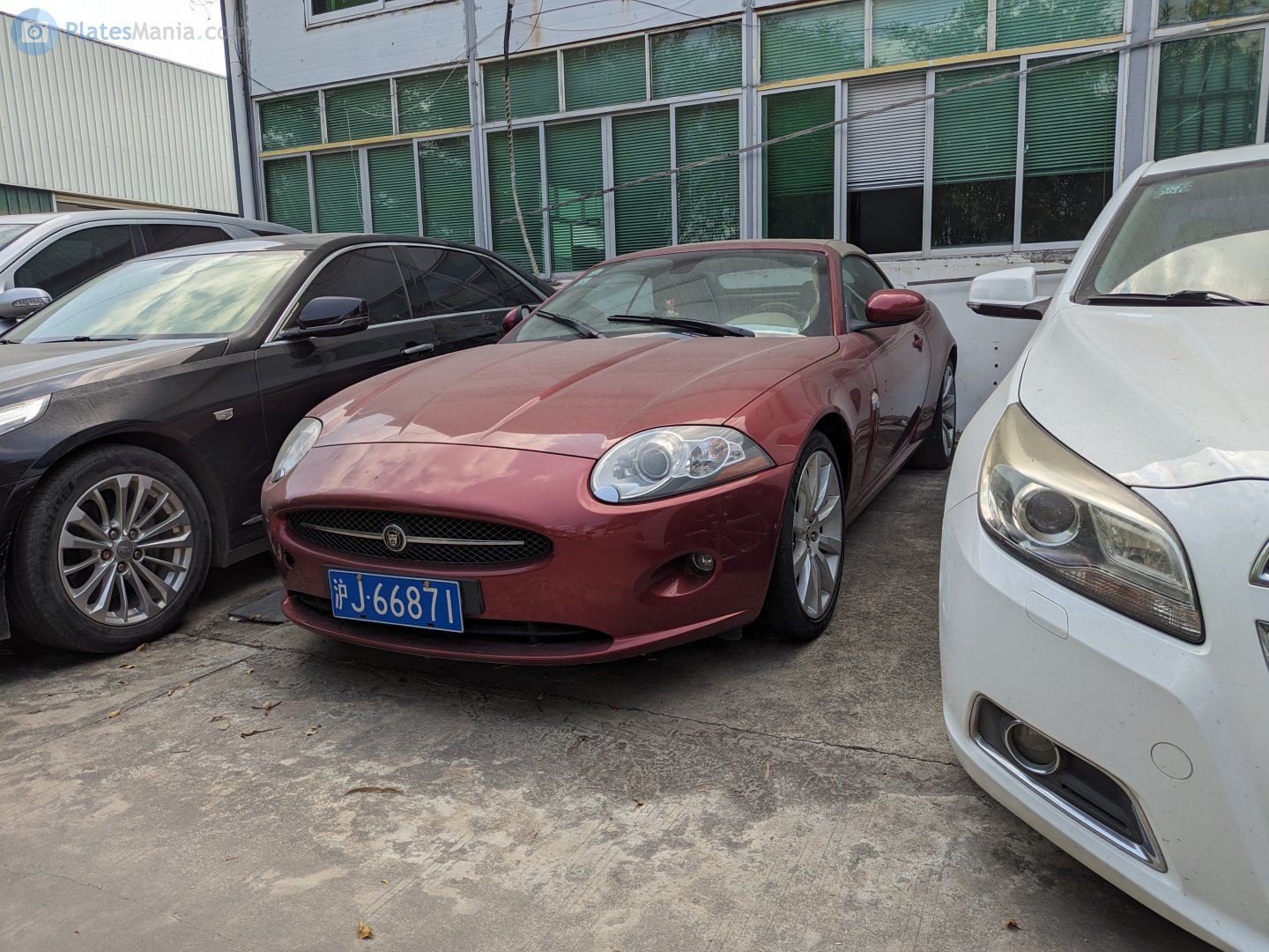 沪J·66871, Jaguar XK 2nd gen Convertible (X150), 2006–2014