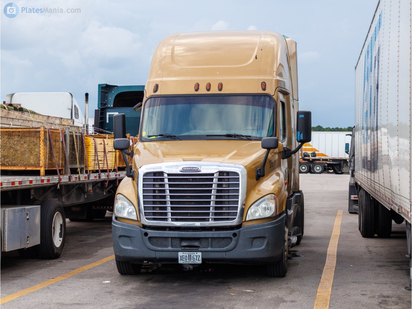 XE0 67Z, Freightliner Cascadia 1st gen Cascadia (2007–2013) / 2nd gen Cascadia Evolution (2012–2018)