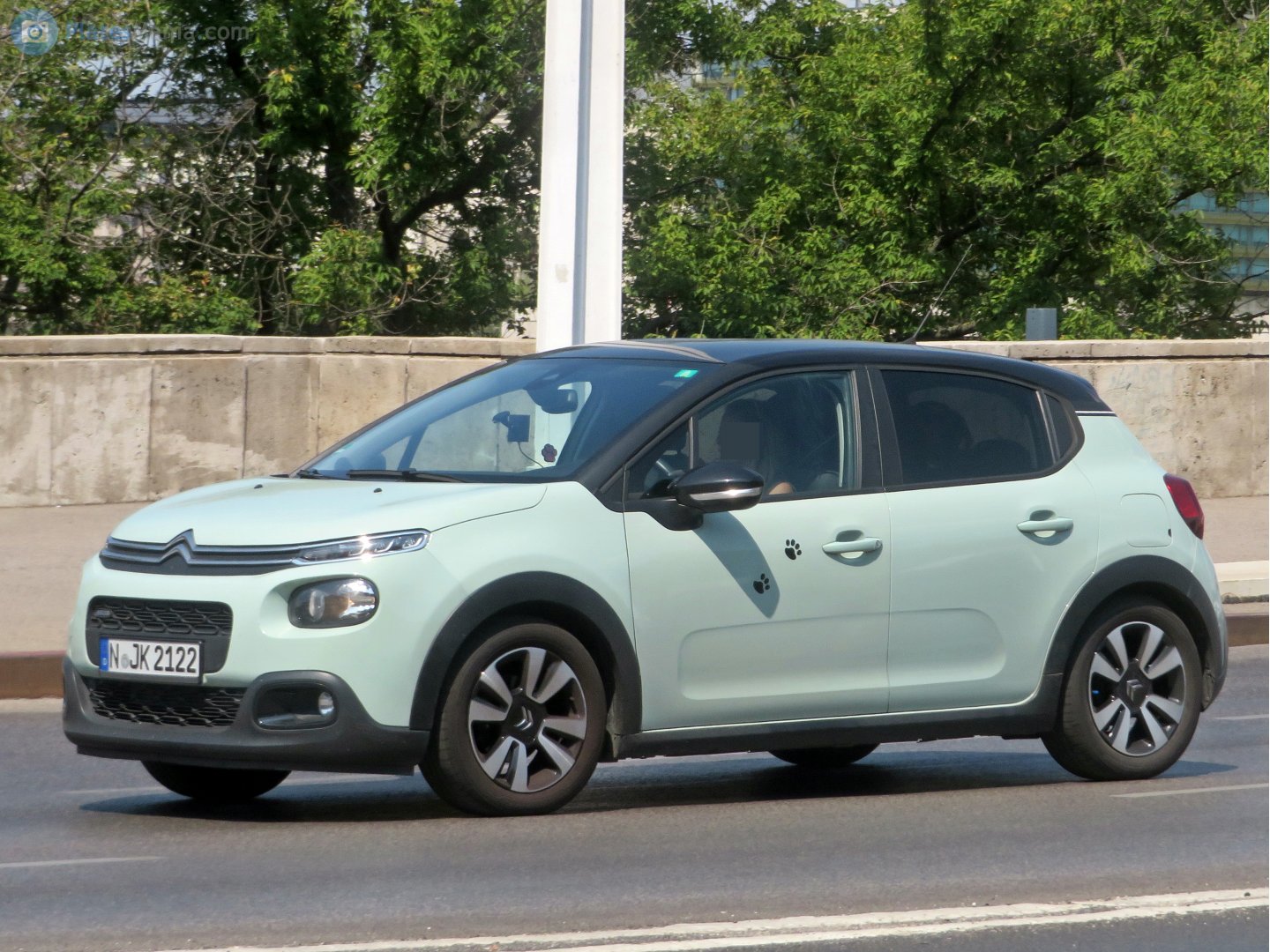 N JK 2122, Citroёn C3 3rd gen (SX/SY; Global-market), 2016–