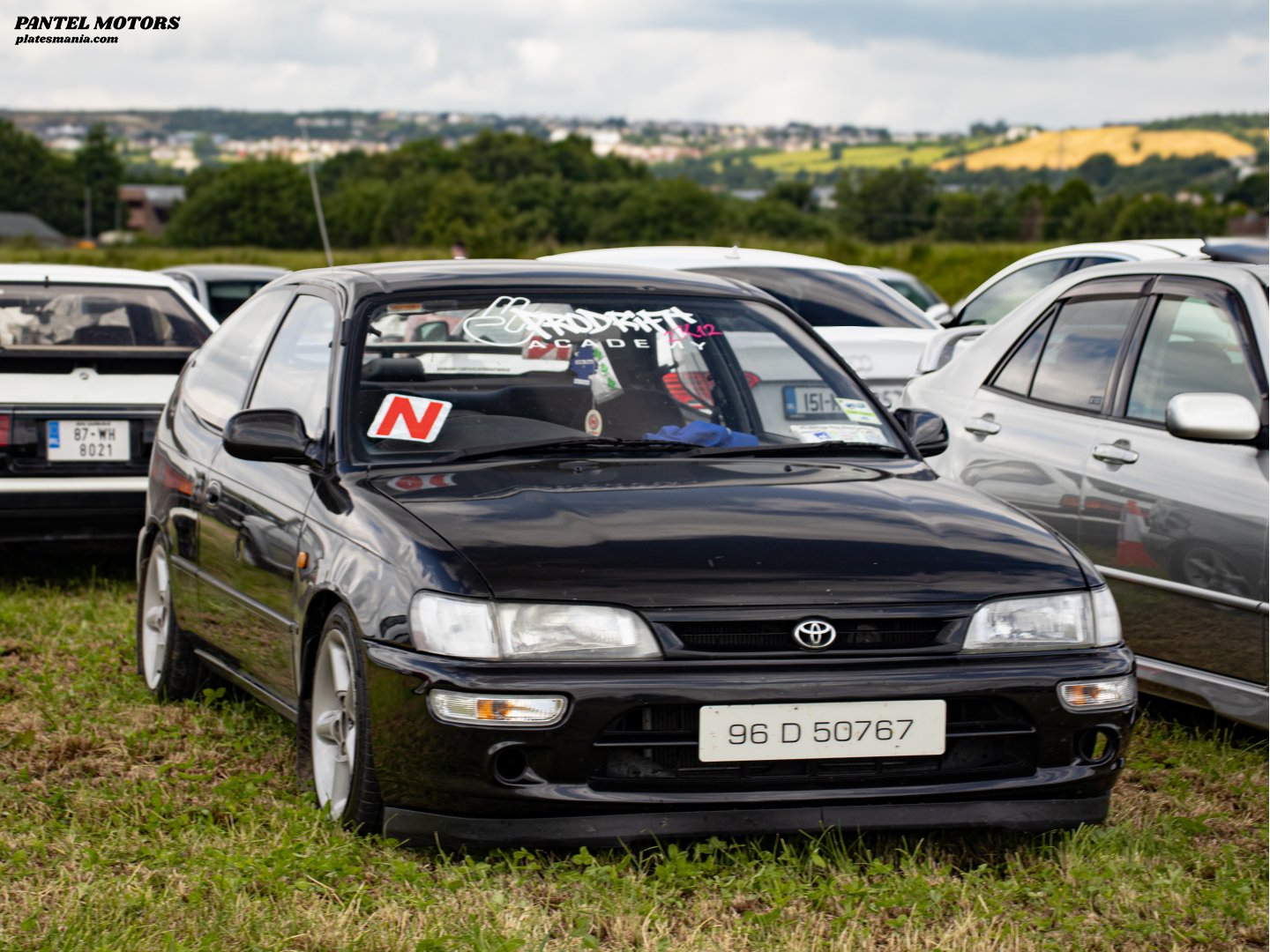 96-D-50767, Toyota Corolla 7th gen (FX) 3-door Hatch (E100), 1992–1999