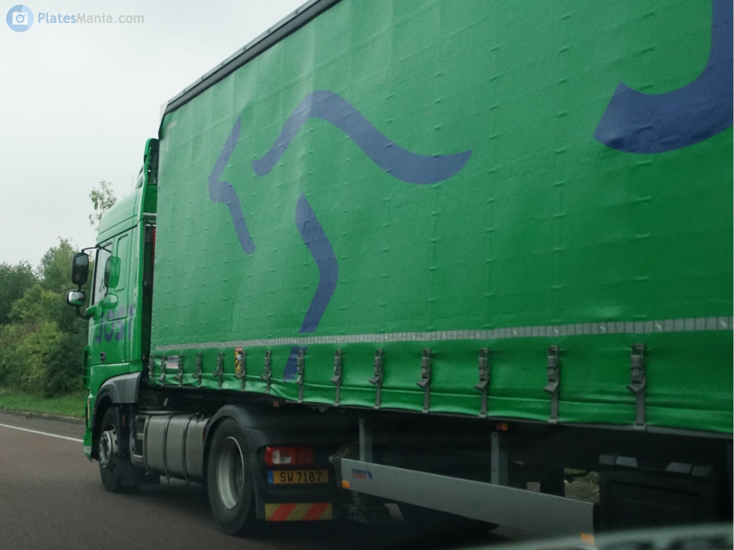 SW 7187, DAF XF 4th gen, facelift, 2017–