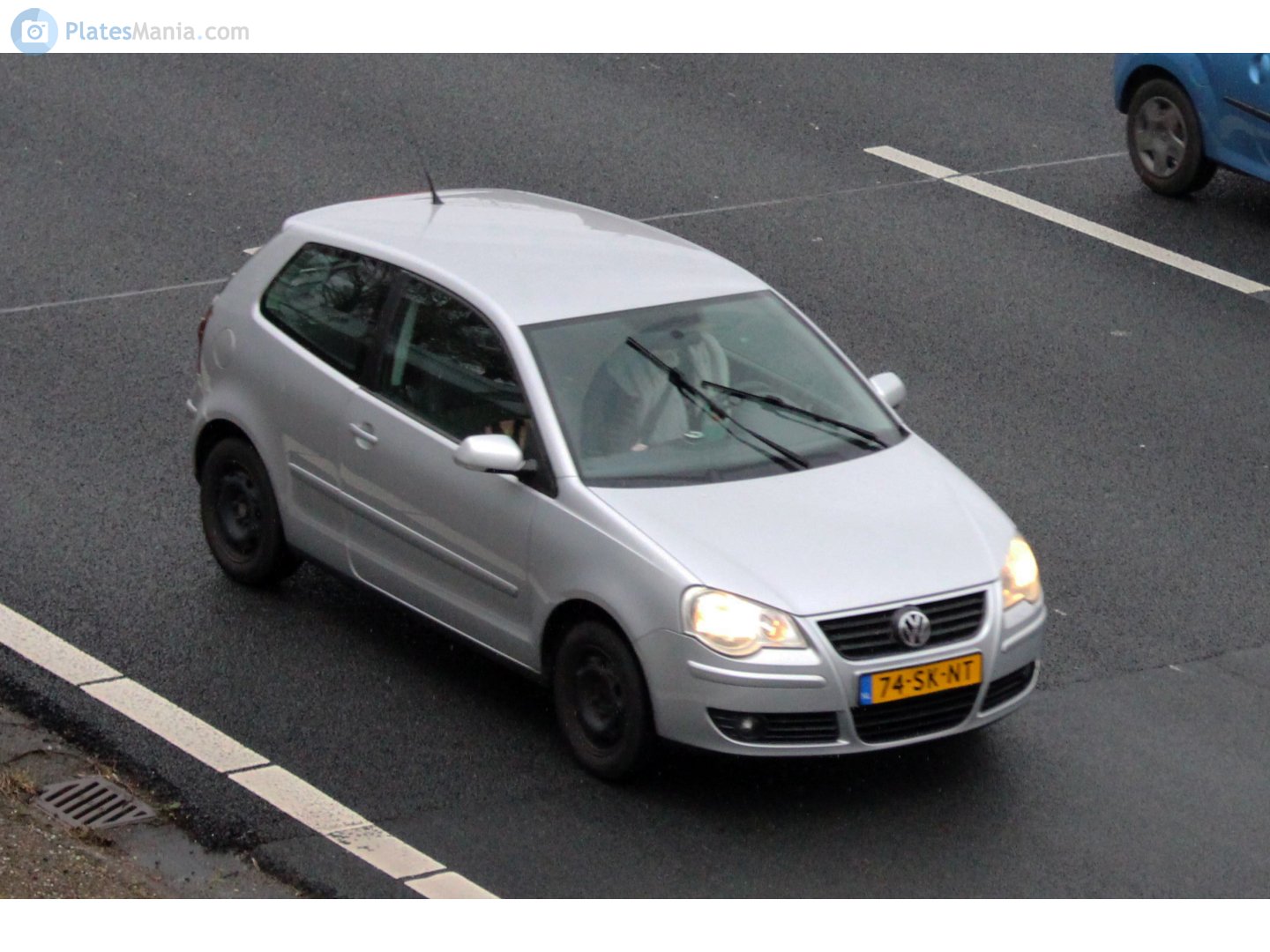 74-SK-NT, Volkswagen Polo 4th gen (Vivo) 3-door Hatch (9N3), facelift, 2005–2010 (–2018 for ZA-market)