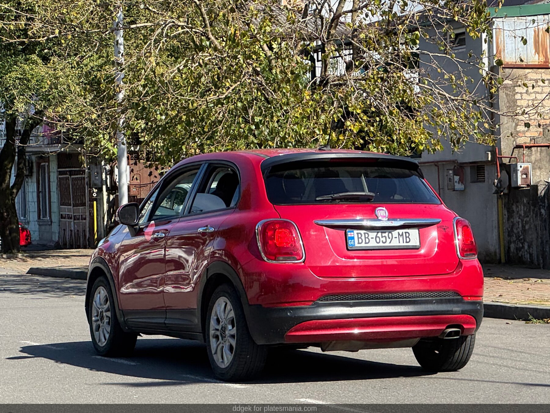 BB-659-MB, FIAT 500X 1st gen (334), 2014–2018