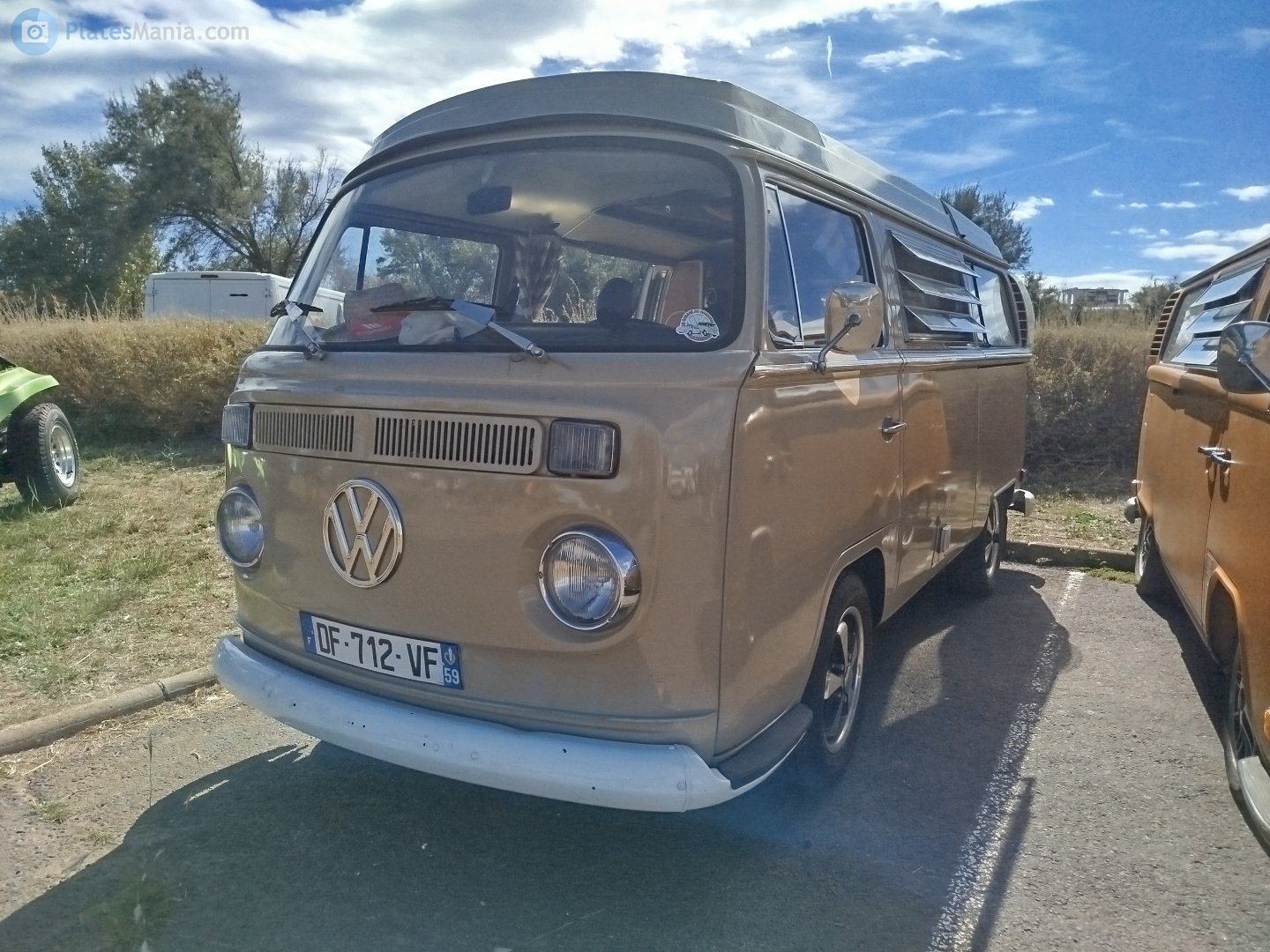 DF-712-VF, Volkswagen Transporter 2nd gen Panel Van (T2b), 1st facelift, 1967–1979 (–1982 for BR- and MX-market)