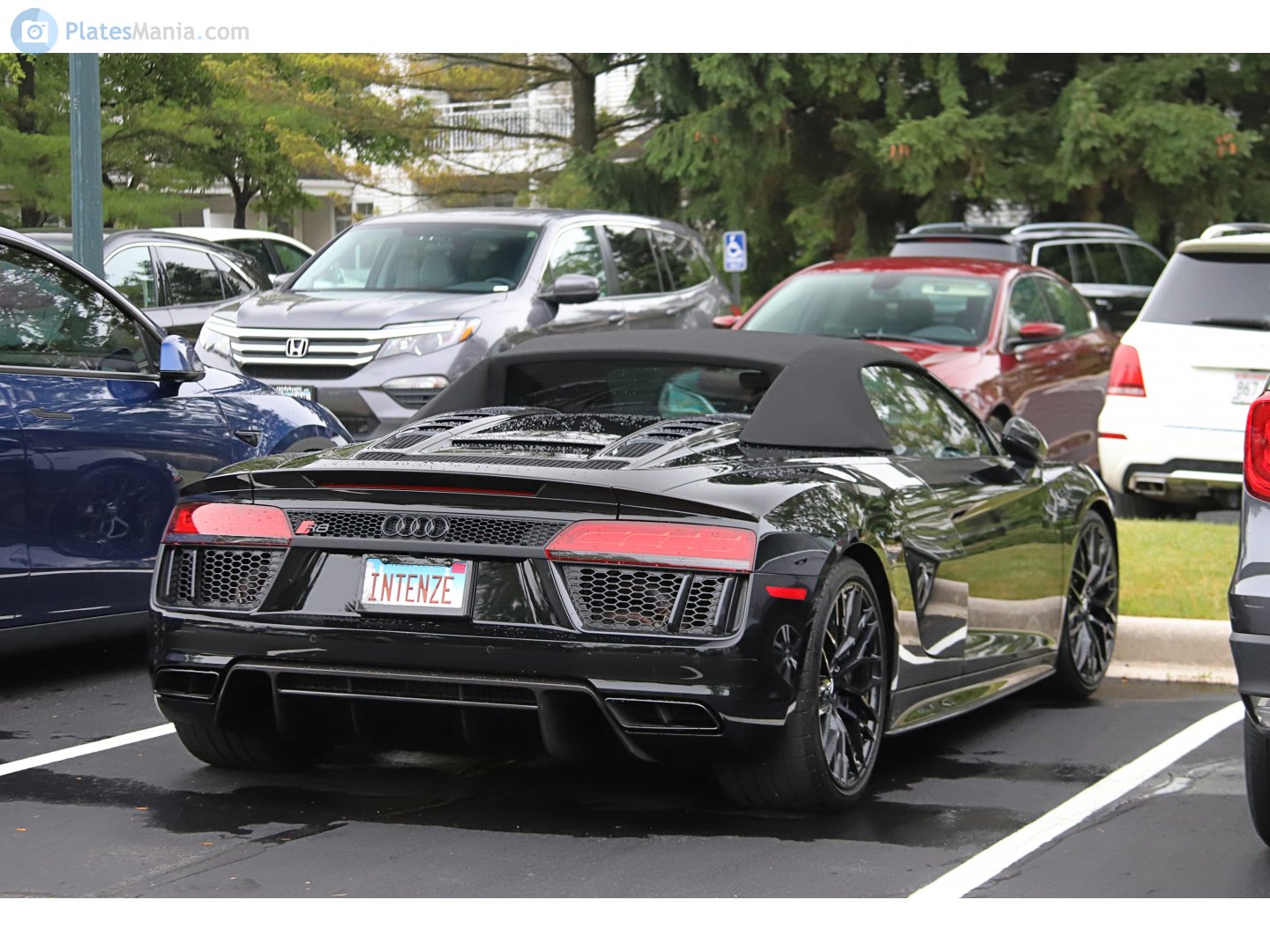 INTENZE, Audi R8 2nd gen Spyder (4S9/4SR), 2016–2018