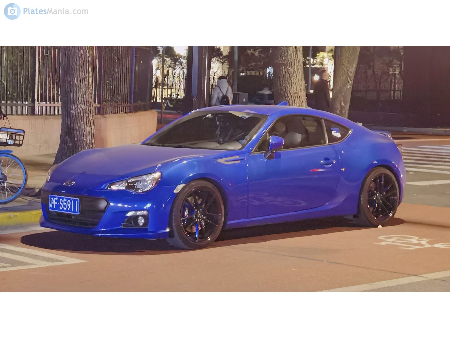沪F·S5911, Subaru BRZ 1st gen (ZC6), 2013–2021