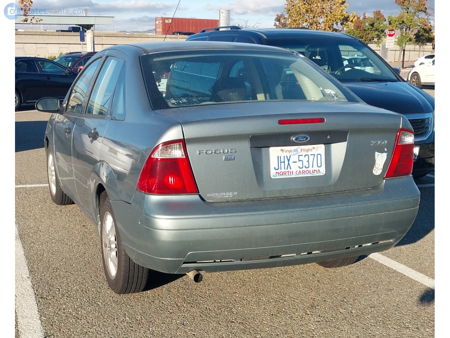 JHX-5370, Ford Focus 1st gen Sedan (DB3; C170; NA-market), facelift, 2005–2007