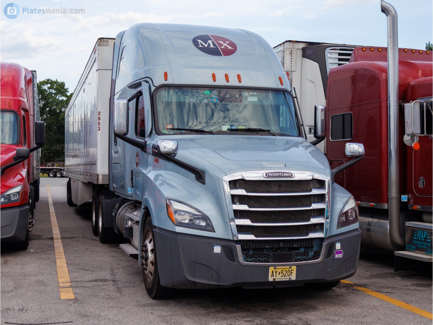 AY-520F, Freightliner Cascadia 3rd/4th gen New Cascadia (2017–)