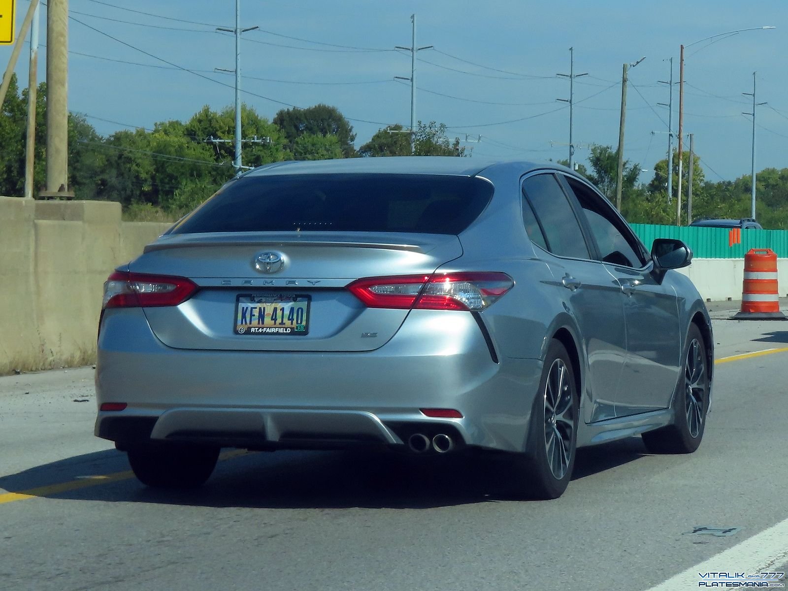 KFN 4140, Toyota Camry 8th gen (XV70), 2017–