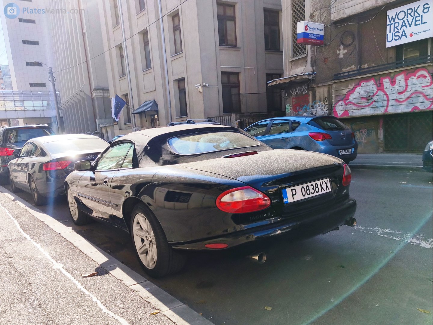 P 0838 KX, Jaguar XK 1st gen Convertible (X100), 1996–2006